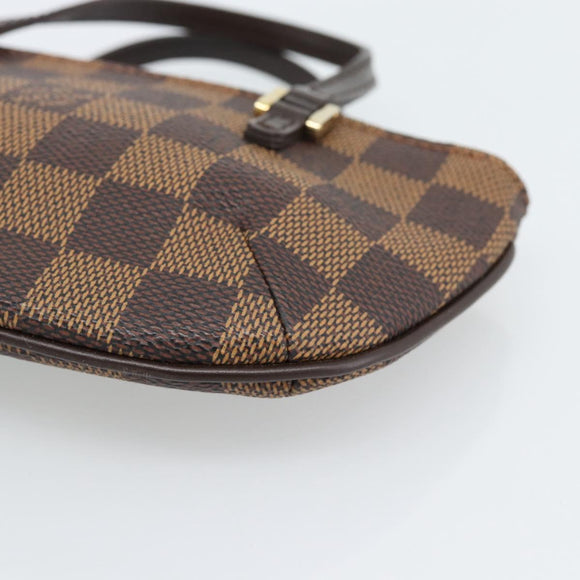 LOUIS VUITTON Damier Ebene Manosque GM Accessory Pouch N51120 LV Auth 186138A