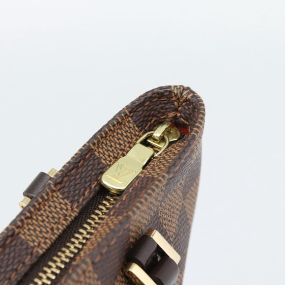 LOUIS VUITTON Damier Ebene Manosque GM Accessory Pouch N51120 LV Auth 186138A