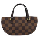LOUIS VUITTON Damier Ebene Manosque GM Accessory Pouch N51120 LV Auth 186138A-13