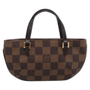 LOUIS VUITTON Damier Ebene Manosque GM Accessory Pouch N51120 LV Auth 186138A-2