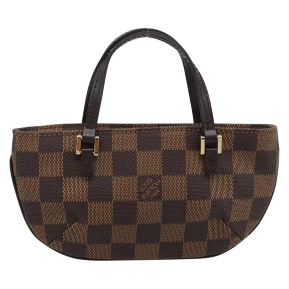 LOUIS VUITTON Damier Ebene Manosque GM Accessory Pouch N51120 LV Auth 186138A