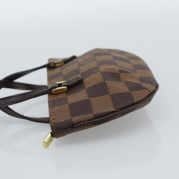 LOUIS VUITTON Damier Ebene Manosque GM Accessory Pouch N51120 LV Auth 186138A