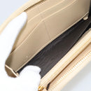 GUCCI Horsebit Long Wallet Leather Beige Gold 621889 Auth 186140M-15