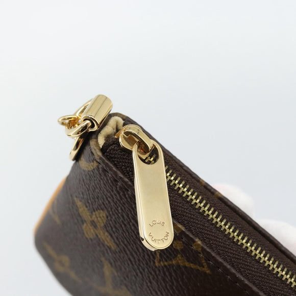 LOUIS VUITTON Monogram Chain Pochette Mila MM Etui M60094 LV Auth 186142V