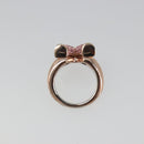 LOUIS VUITTON Essential V Strath Ring metal Pink gold M68194 LV Auth 186143A-11