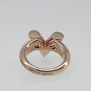 LOUIS VUITTON Essential V Strath Ring metal Pink gold M68194 LV Auth 186143A-7