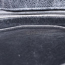 CHANEL Chain Matelasse Shoulder Bag Caviar Skin Black Gold CC Auth 186150V-10