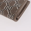 GUCCI GG Supreme Wallet PVC Beige Gold 795060 Auth 186154M-16