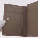 GUCCI GG Supreme Wallet PVC Beige Gold 795060 Auth 186154M-17