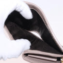 GUCCI GG Supreme Wallet PVC Beige Gold 795060 Auth 186154M-20