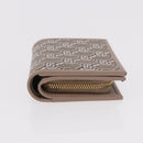 GUCCI GG Supreme Wallet PVC Beige Gold 795060 Auth 186154M-3