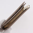 GUCCI GG Supreme Wallet PVC Beige Gold 795060 Auth 186154M-5