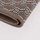 GUCCI GG Supreme Wallet PVC Beige Gold 795060 Auth 186154M-7