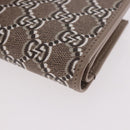 GUCCI GG Supreme Wallet PVC Beige Gold 795060 Auth 186154M-14