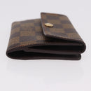 LOUIS VUITTON Damier Ebene Ludlow Coin Purse N62925 LV Auth 186155V-3
