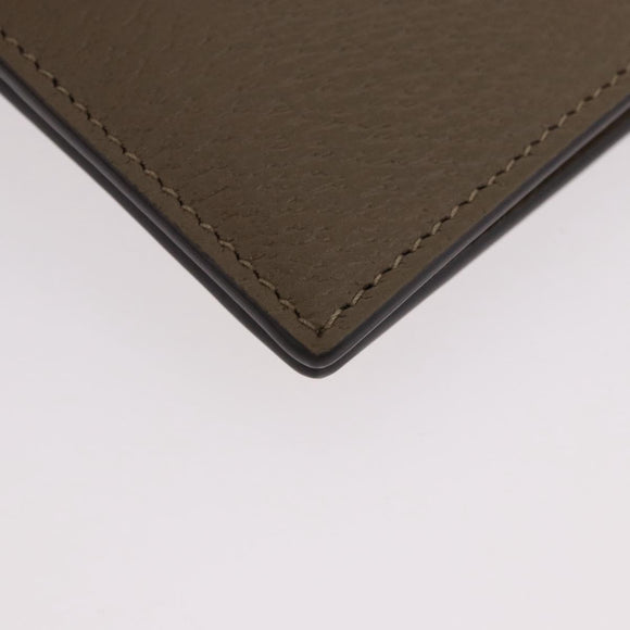 GUCCI GG Marmont Wallet Leather Beige Silver 428726 Auth 186156M