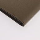 GUCCI GG Marmont Wallet Leather Beige Silver 428726 Auth 186156M-16