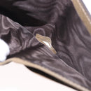 GUCCI GG Marmont Wallet Leather Beige Silver 428726 Auth 186156M-10
