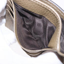 GUCCI GG Marmont Wallet Leather Beige Silver 428726 Auth 186156M-25