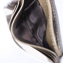 GUCCI GG Marmont Wallet Leather Beige Silver 428726 Auth 186156M-27