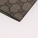 GUCCI GG Supreme Wallet PVC Beige 835323 Auth 186159M-14