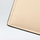 GUCCI GG Canvas Guccissima Wallet Leather Ivory Gold 772793 Auth 186162M-17