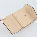 GUCCI GG Canvas Guccissima Wallet Leather Ivory Gold 772793 Auth 186162M-8