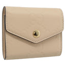 GUCCI GG Canvas Guccissima Wallet Leather Ivory Gold 772793 Auth 186162M-1