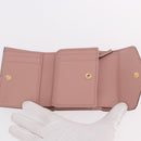 GUCCI GG Canvas Guccissima Wallet Leather Pink Gold 772793 Auth 186163M-8