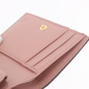 GUCCI GG Canvas Guccissima Wallet Leather Pink Gold 772793 Auth 186163M-20