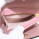 GUCCI GG Canvas Guccissima Wallet Leather Pink Gold 772793 Auth 186163M-10