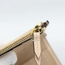 GUCCI GG Canvas Guccissima Portemonnee Leer Beige Goud 790131 Auth 186164M-23