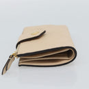GUCCI GG Canvas Guccissima Portemonnee Leer Beige Goud 790131 Auth 186164M-3