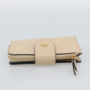 GUCCI GG Canvas Guccissima Portemonnee Leer Beige Goud 790131 Auth 186164M-5