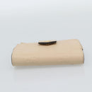 GUCCI GG Canvas Guccissima Portemonnee Leer Beige Goud 790131 Auth 186164M-6