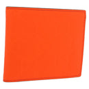 GUCCI GG Canvas Guccissima Wallet Leather Orange 771309 Auth 186167M-1