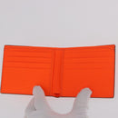GUCCI GG Canvas Guccissima Wallet Leather Orange 771309 Auth 186167M-8