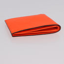 GUCCI GG Canvas Guccissima Wallet Leather Orange 771309 Auth 186167M-5
