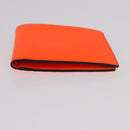 GUCCI GG Canvas Guccissima Wallet Leather Orange 771309 Auth 186167M-6