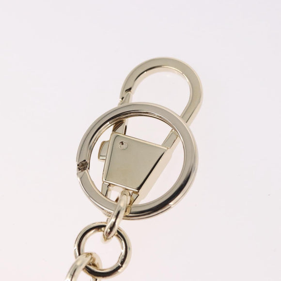 GUCCI Guccissima Panda GG Canvas Key Ring Leather Brown Auth 186168M