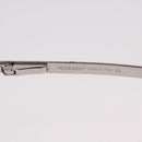 CHANEL COCO Mark Sunglasses metal Silver tone CC Auth 186173M-10