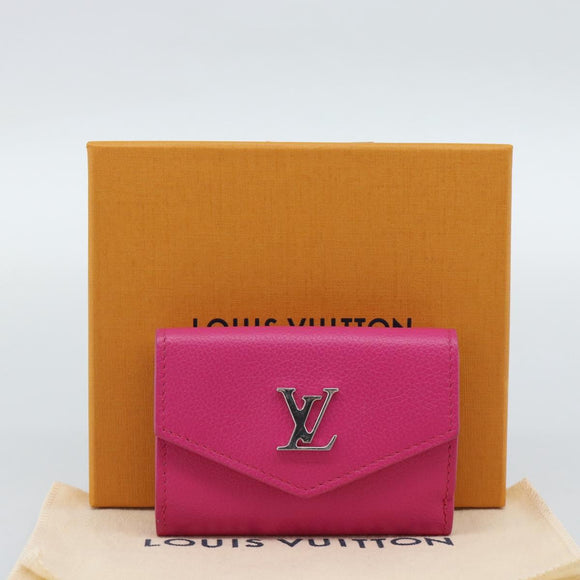 LOUIS VUITTON Portefeuille Rock Mini Wallet Leather Pink M81886 LV Auth 186174M