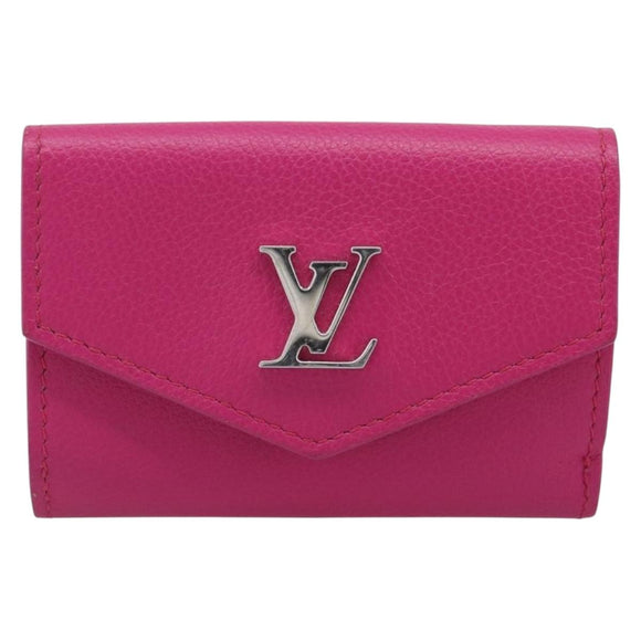 LOUIS VUITTON Portefeuille Rock Mini Wallet Leather Pink M81886 LV Auth 186174M