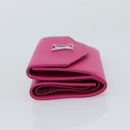 LOUIS VUITTON Portefeuille Rock Mini Wallet Leather Pink M81886 LV Auth 186174M-3