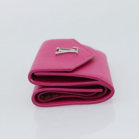 LOUIS VUITTON Portefeuille Rock Mini Wallet Leather Pink M81886 LV Auth 186174M