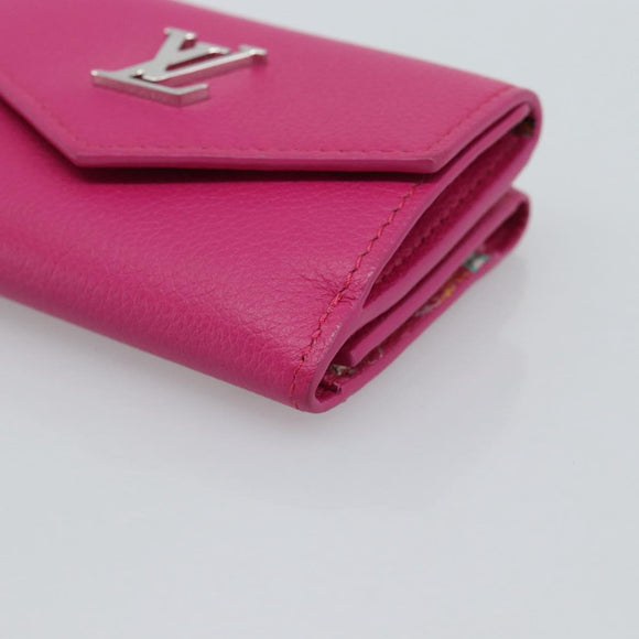 LOUIS VUITTON Portefeuille Rock Mini Wallet Leather Pink M81886 LV Auth 186174M