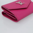 LOUIS VUITTON Portefeuille Rock Mini Wallet Leather Pink M81886 LV Auth 186174M-14
