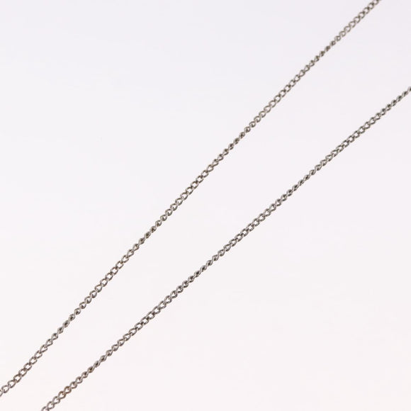 LOUIS VUITTON Ring Necklace metal Silver M62485 LV Auth 186175