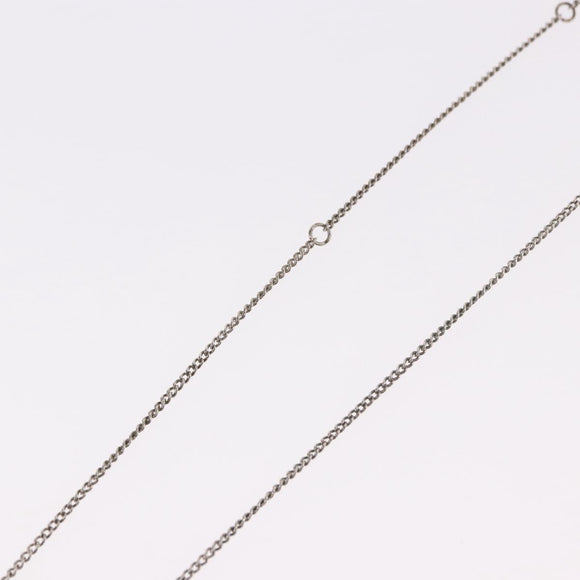 LOUIS VUITTON Ring Necklace metal Silver M62485 LV Auth 186175