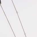 LOUIS VUITTON Ring Necklace metal Silver M62485 LV Auth 186175-8